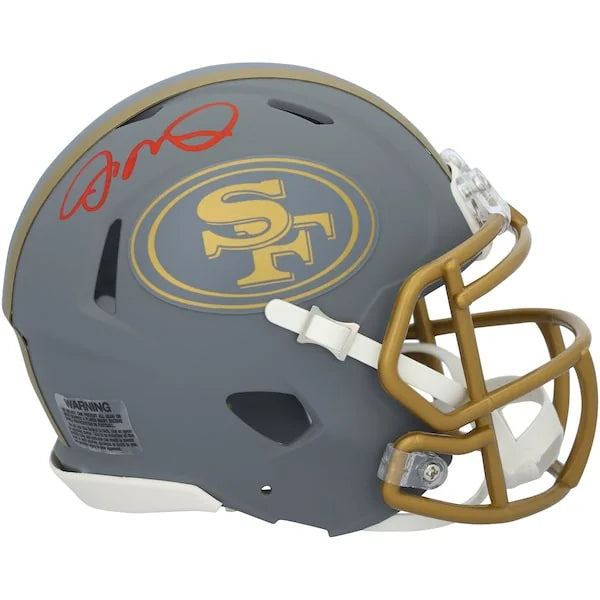 Joe Montana Signed San Francisco 49ers Riddell Mini Helmet | Authenticated