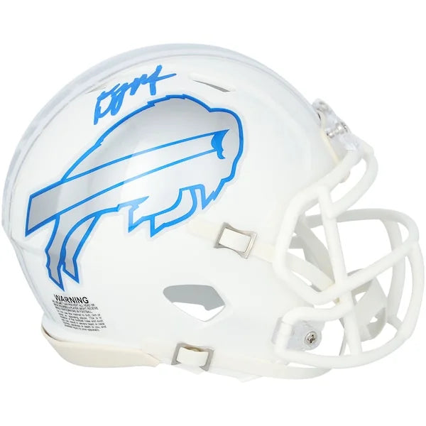 D.J. Moore Signed Riddell Mini Helmet | Buffalo Bills