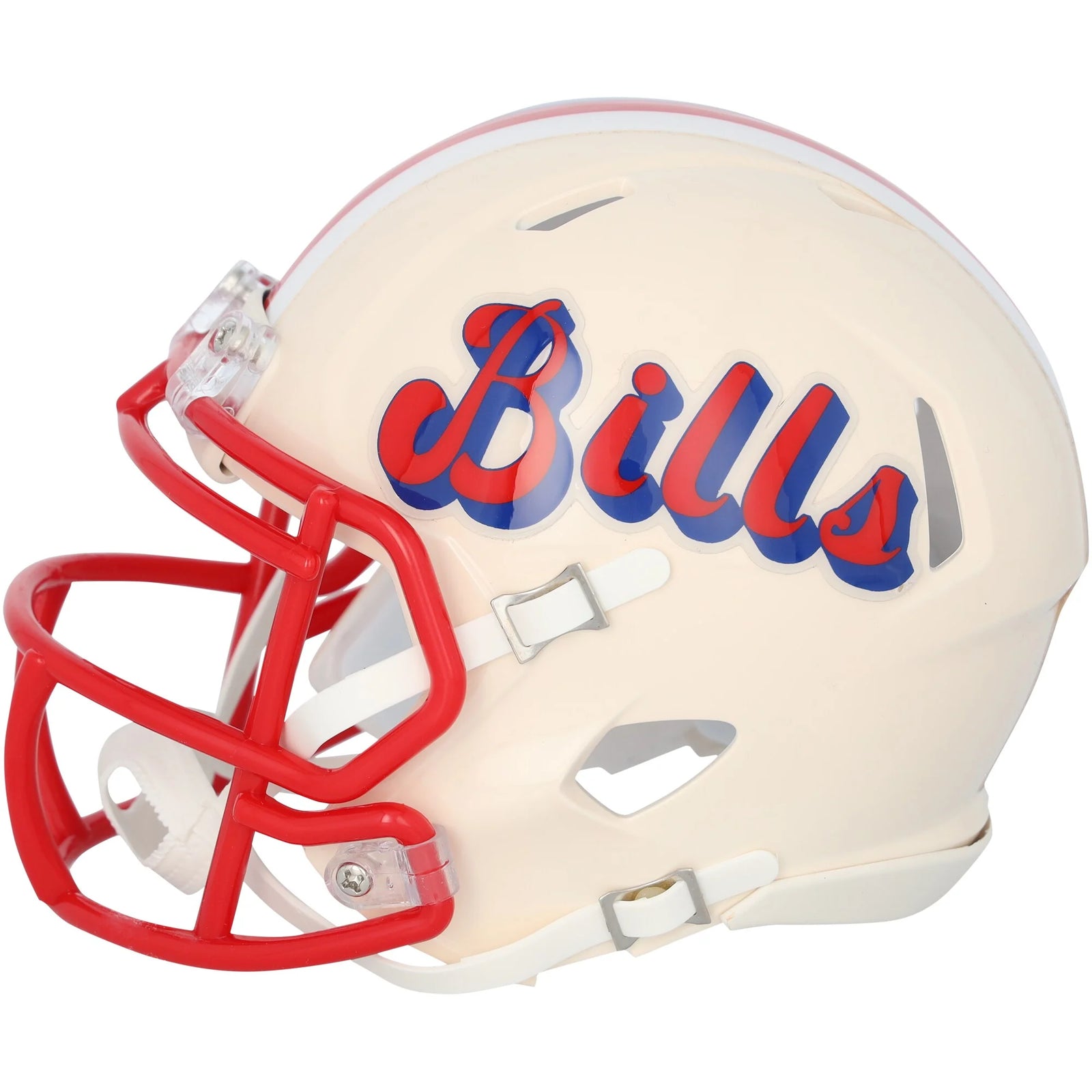 D.J. Moore Signed Buffalo Bills Riddell Retro Speed Mini Helmet | Authenticated