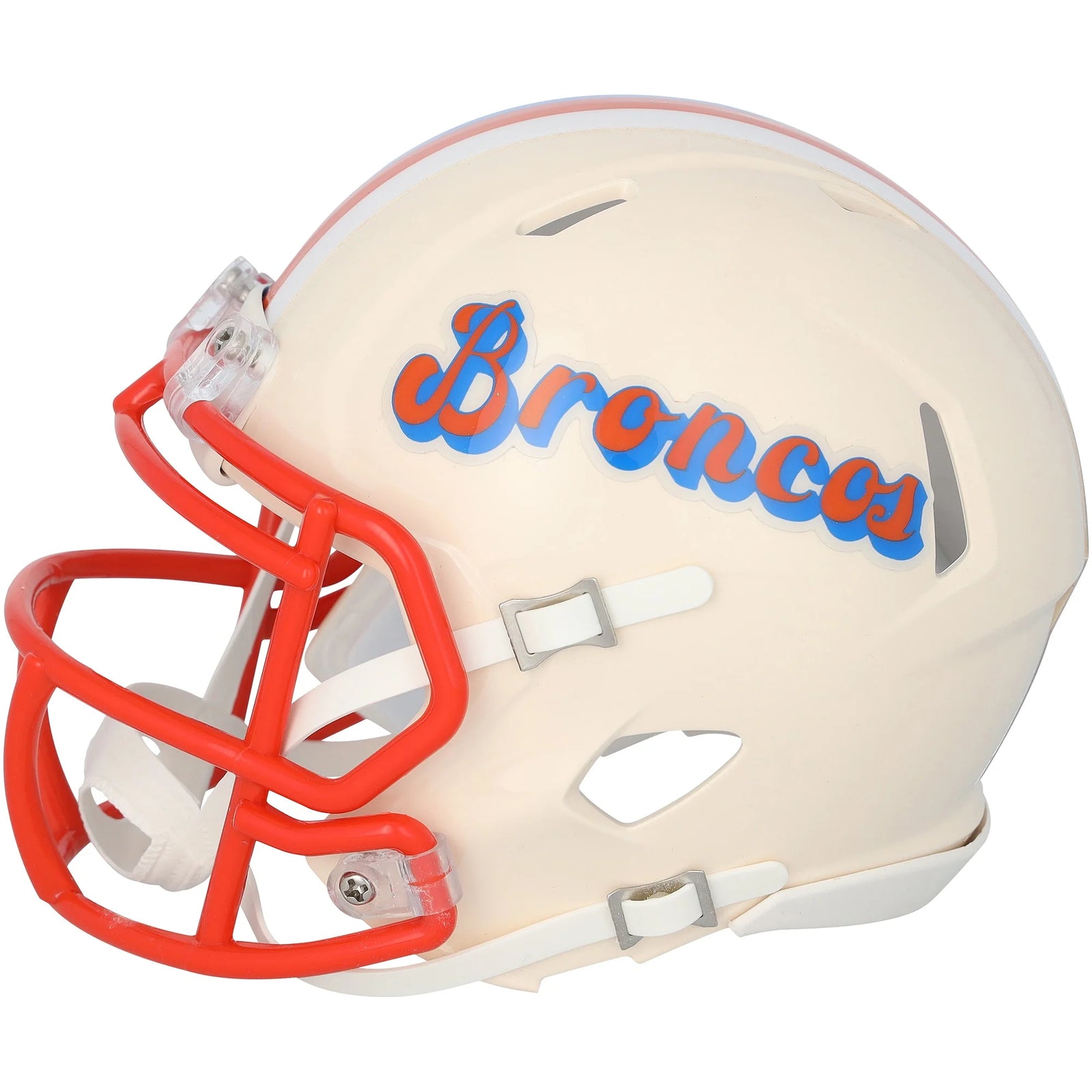 Bo Nix Signed Denver Broncos Riddell Retro Speed Mini Helmet | Authenticated