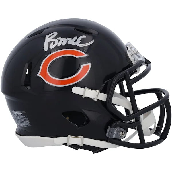 Rome Odunze Signed Riddell Speed Mini Helmet | Chicago Bears
