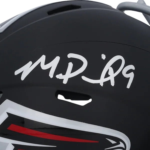 Michael Penix Jr. Signed Falcons Speed Mini Helmet | Authenticated
