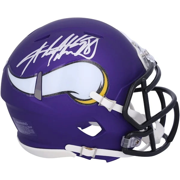 Adrian Peterson Signed Minnesota Vikings Speed Mini Helmet | Authenticated