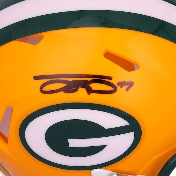 Jayden Reed Signed Green Bay Packers Speed Mini Helmet | Authenticated