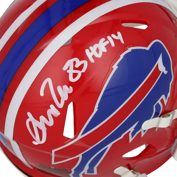 Andre Reed Signed Buffalo Bills 2001 Throwback Mini Helmet | HOF 14 Inscription
