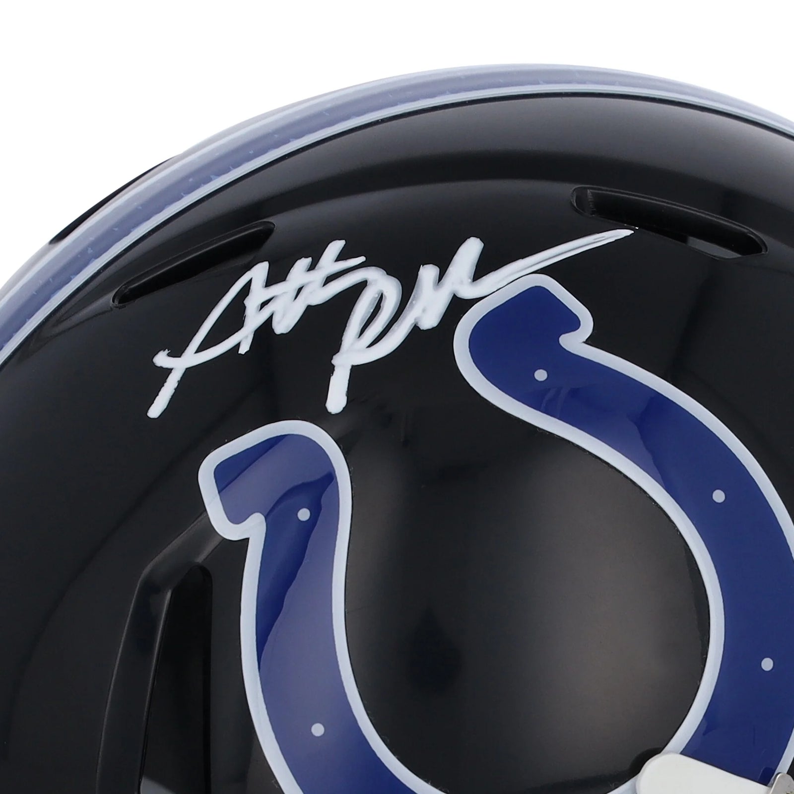 Anthony Richardson Signed Riddell Mini Helmet | Indiana Nights 2023