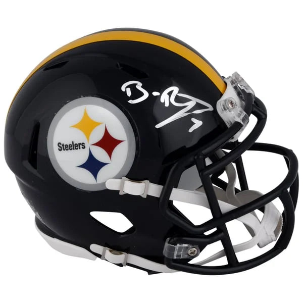 Ben Roethlisberger Signed Riddell Speed Mini Helmet | Pittsburgh Steelers