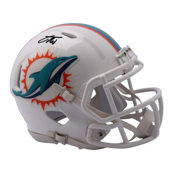 Jacob Rodriguez Signed Miami Dolphins Mini Helmet | Authenticated