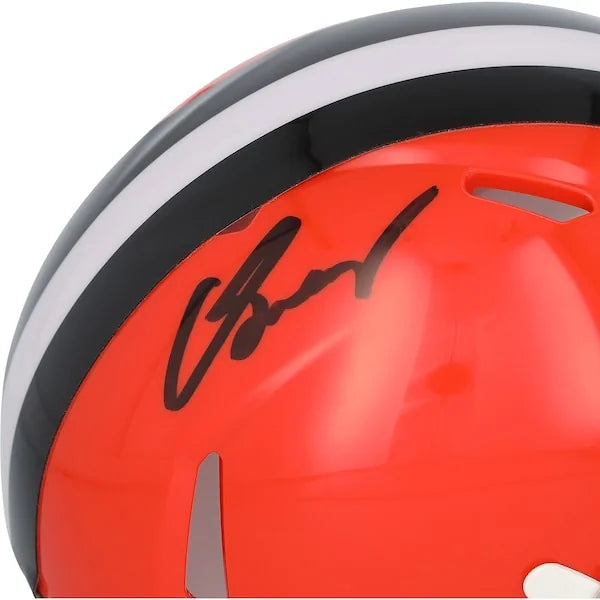 Carson Schwesinger Signed Cleveland Browns Mini Helmet | Authenticated