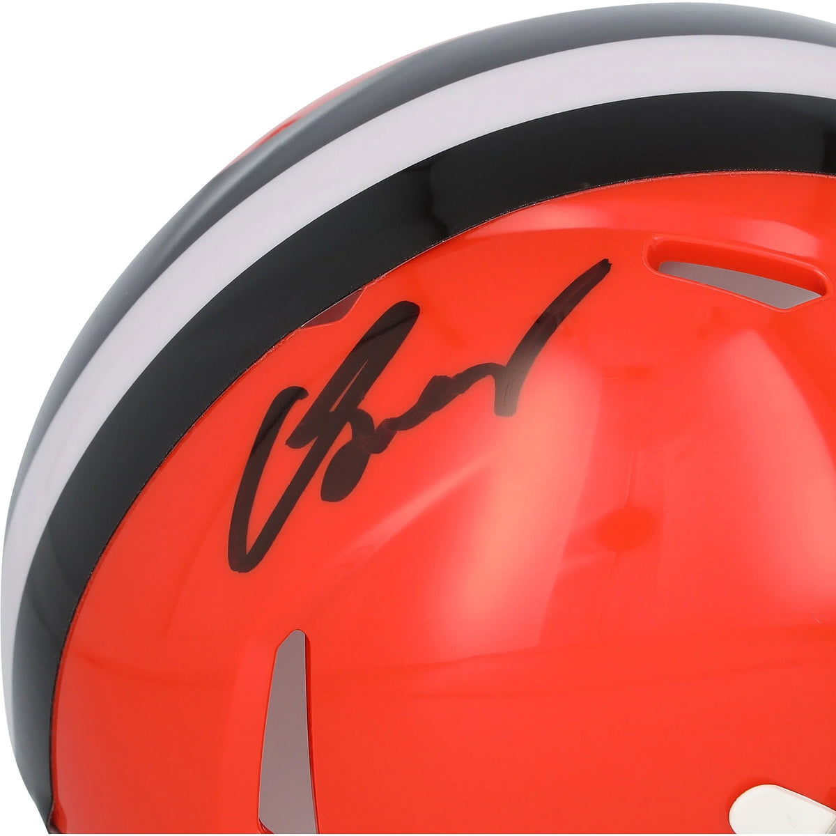 Carson Schwesinger Signed Cleveland Browns Mini Helmet | Authenticated