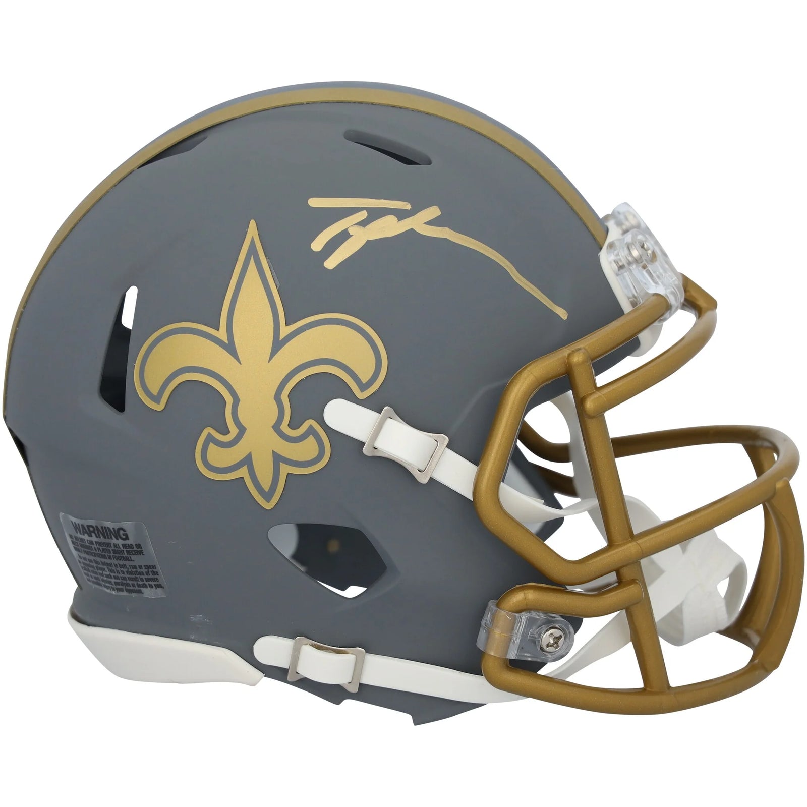 Tyler Shough Signed New Orleans Saints Riddell Mini Helmet | Authenticated