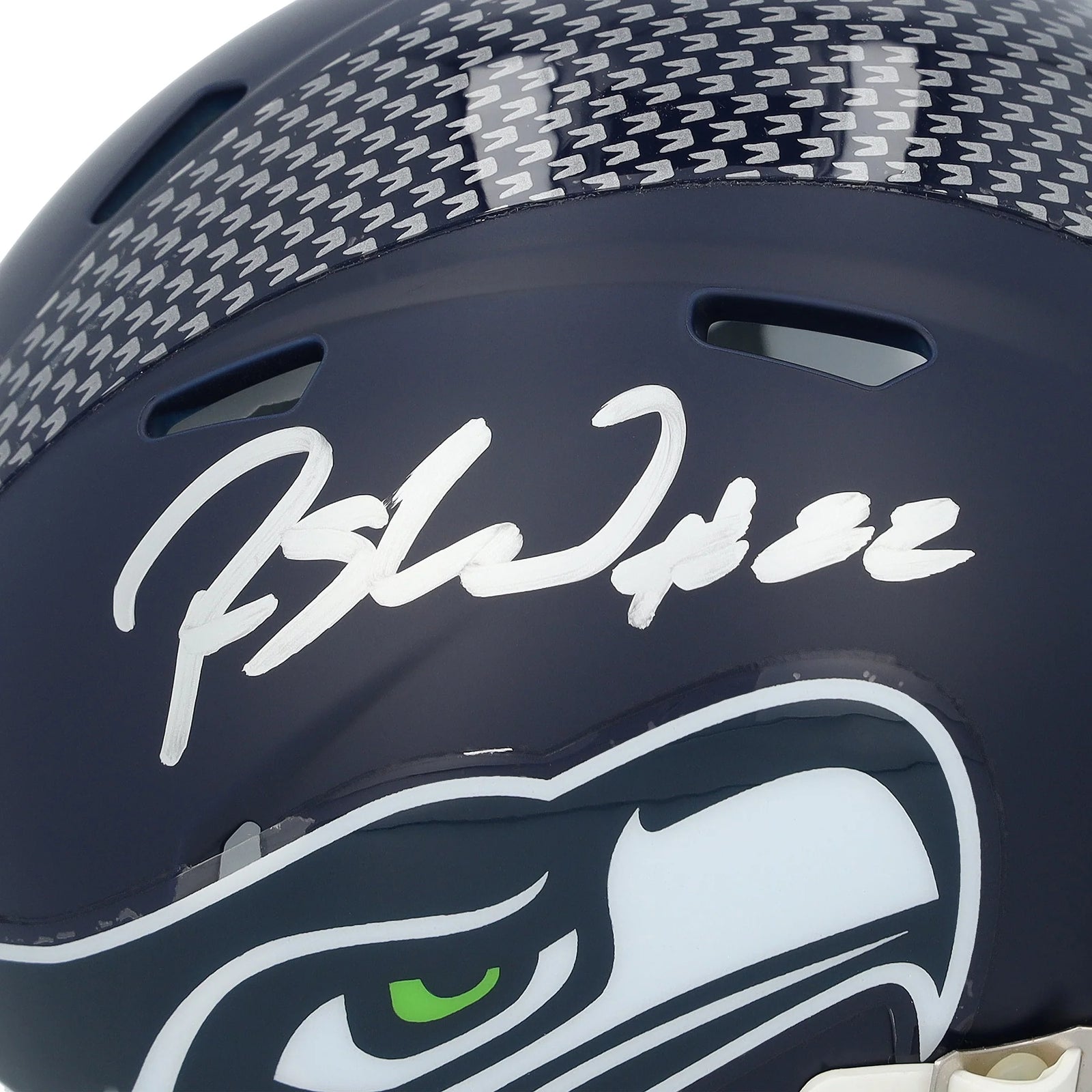 Rashid Shaheed Seattle Seahawks Autographed Fanatics Authentic Super Bowl LX Champions Riddell Speed Mini Helmet - F2