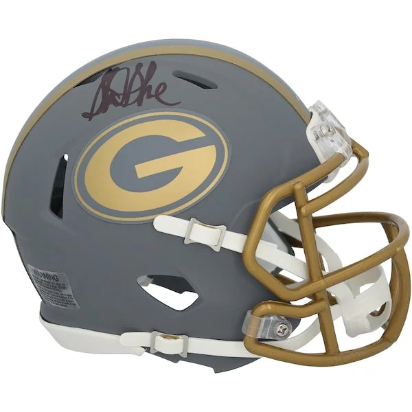 Sterling Sharpe Signed Packers Riddell Mini Helmet | Authenticated