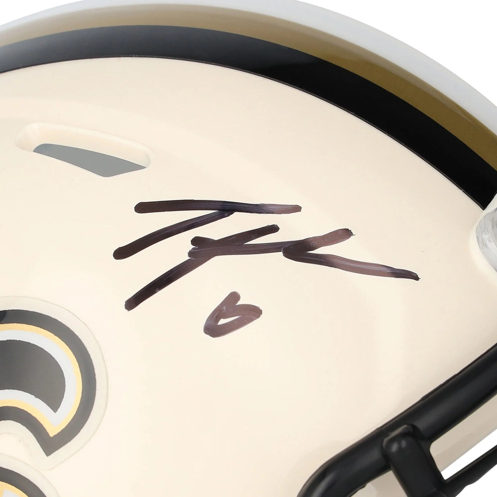 Tyler Shough Signed New Orleans Saints Riddell Mini Helmet | Authenticated