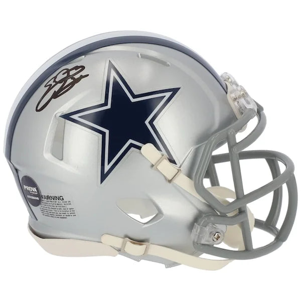 Emmitt Smith Signed Riddell Speed Mini Helmet | Dallas Cowboys