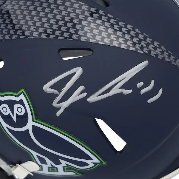 Jaxon Smith-Njigba Signed Seahawks Riddell Speed Mini Helmet | Authenticated