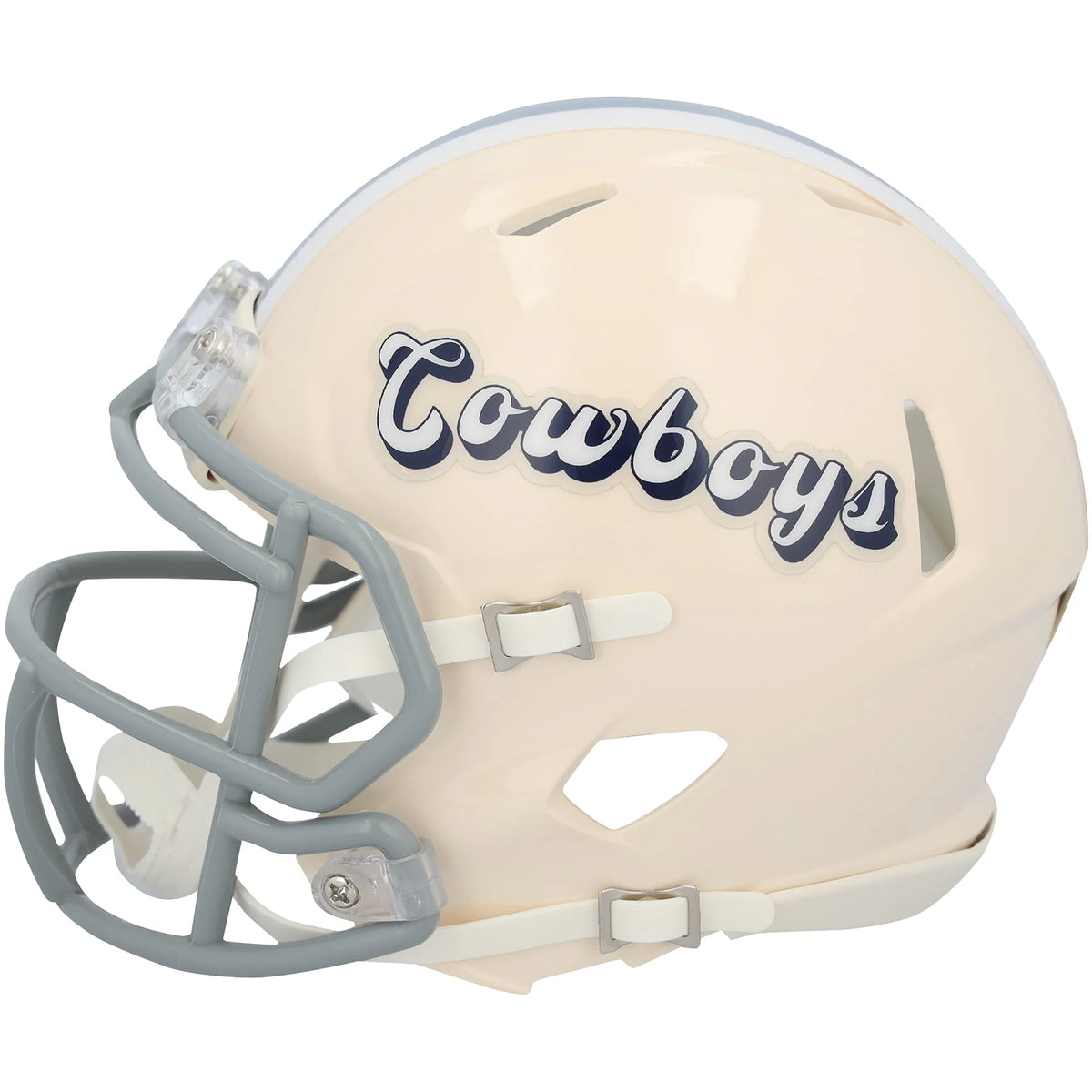 Roger Staubach Signed Dallas Cowboys Riddell Retro Speed Mini Helmet | WMHLTST0250