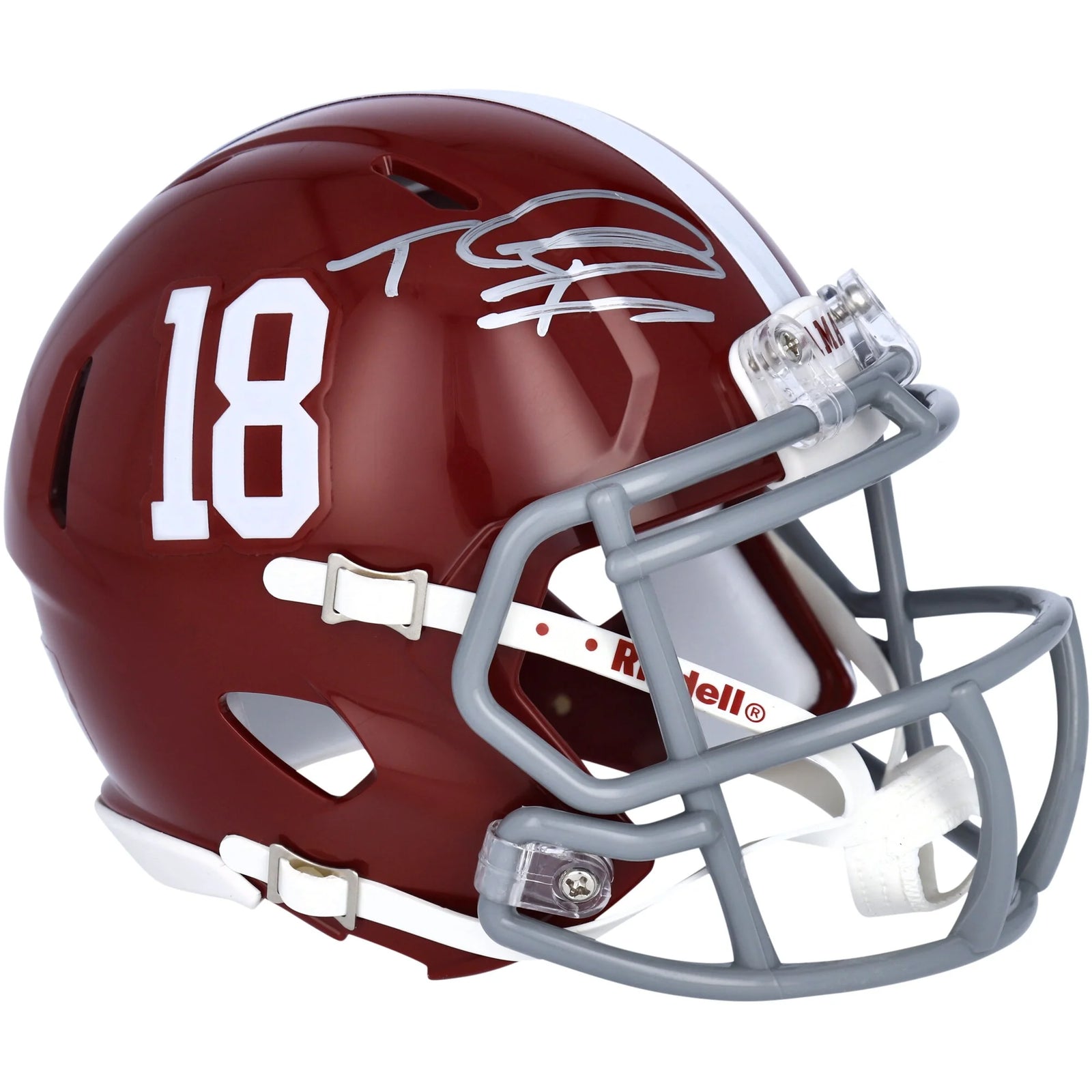 Tua Tagovailoa Signed Alabama Riddell Speed Mini Helmet | Authenticated