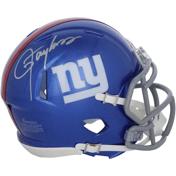 Lawrence Taylor Signed Riddell Speed Mini Helmet | Giants