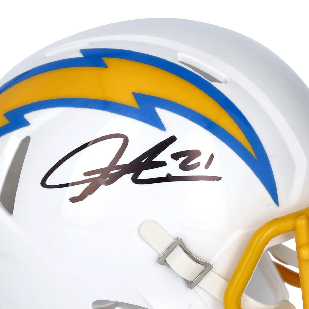 2020 LaDainian Tomlinson Signed Los Angeles Chargers Mini Helmet | Authenticated
