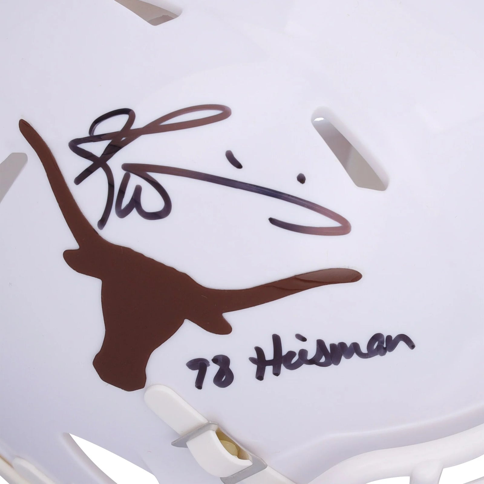 Ricky Williams Signed Texas Longhorns Riddell Speed Mini Helmet | Heisman 98 Inscription