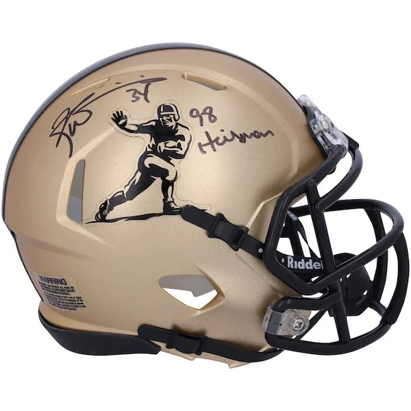 Ricky Williams Signed Texas Longhorns Heisman Mini Helmet | 1998 Inscription