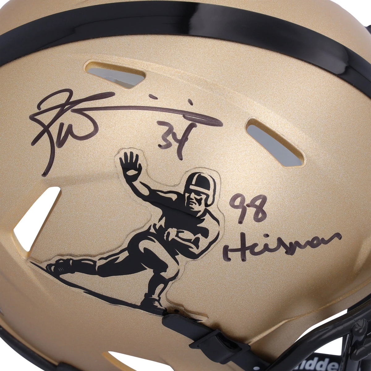 Ricky Williams Signed Texas Longhorns Heisman Mini Helmet | 1998 Inscription