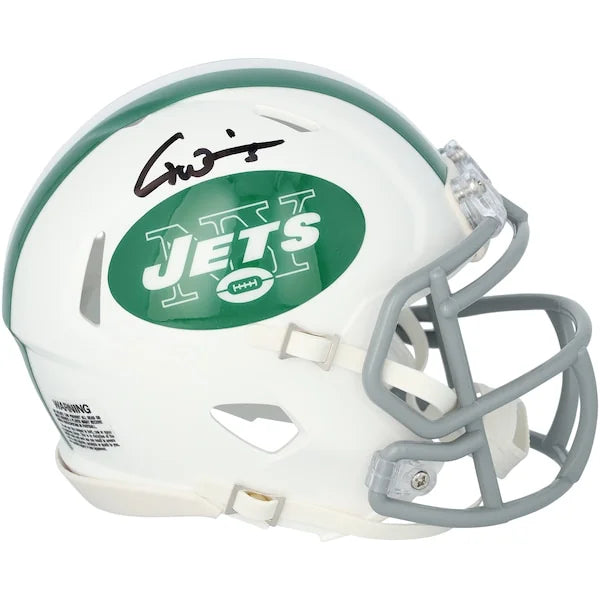 Garrett Wilson Signed New York Jets Mini Helmet | White Alternate