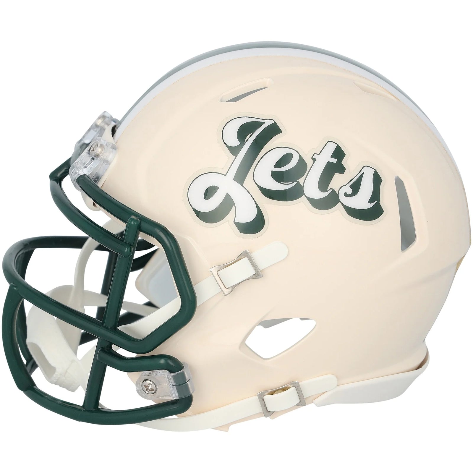 Garrett Wilson Signed Jets Riddell Retro Speed Mini Helmet | Authenticated