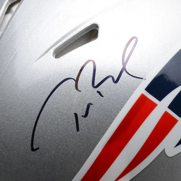 Tom Brady Signed New England Patriots Proline Speed Helmet | Authenticated | WPHLTBR0035