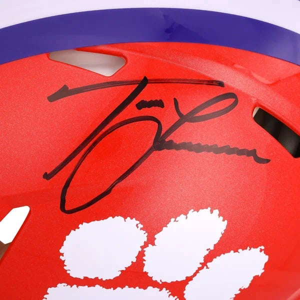 Trevor Lawrence Signed Clemson Tigers Riddell Speed Helmet | Authenticated | WPHLTLA0045
