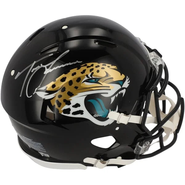 Trevor Lawrence Signed Riddell Speed Helmet | Jacksonville Jaguars | WPHLTLA0057