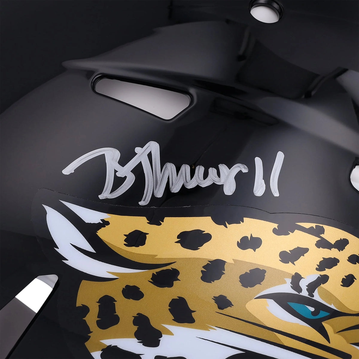Brian Thomas Jr. Signed Riddell Speed Helmet | Jacksonville Jaguars | WPHLTTH0052