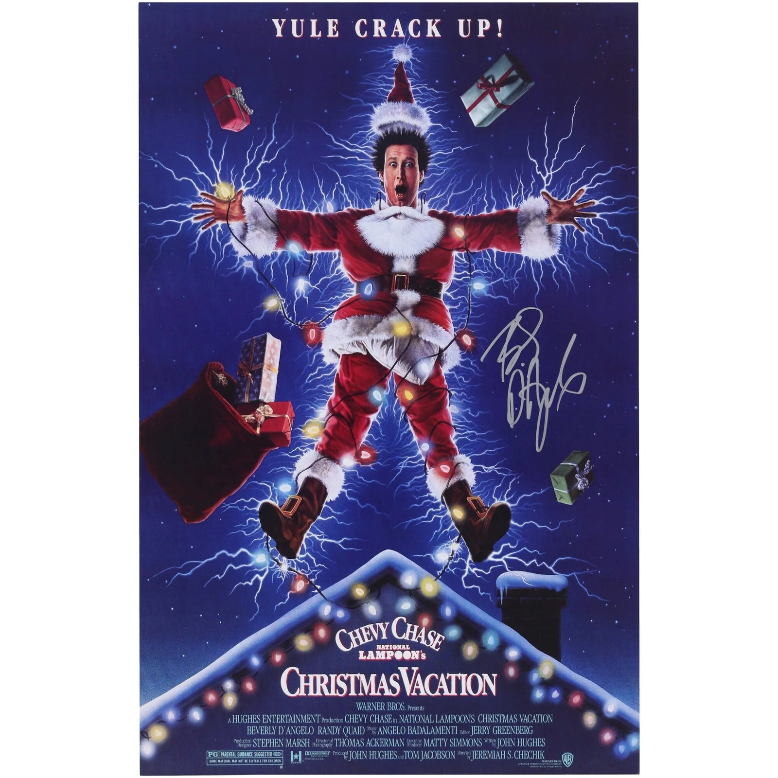 Beverly D'Angelo Signed National Lampoon's Christmas Vacation Poster | 11" x 17"