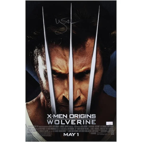 Hugh Jackman Signed X-Men Origins: Wolverine Poster | 11 x 17