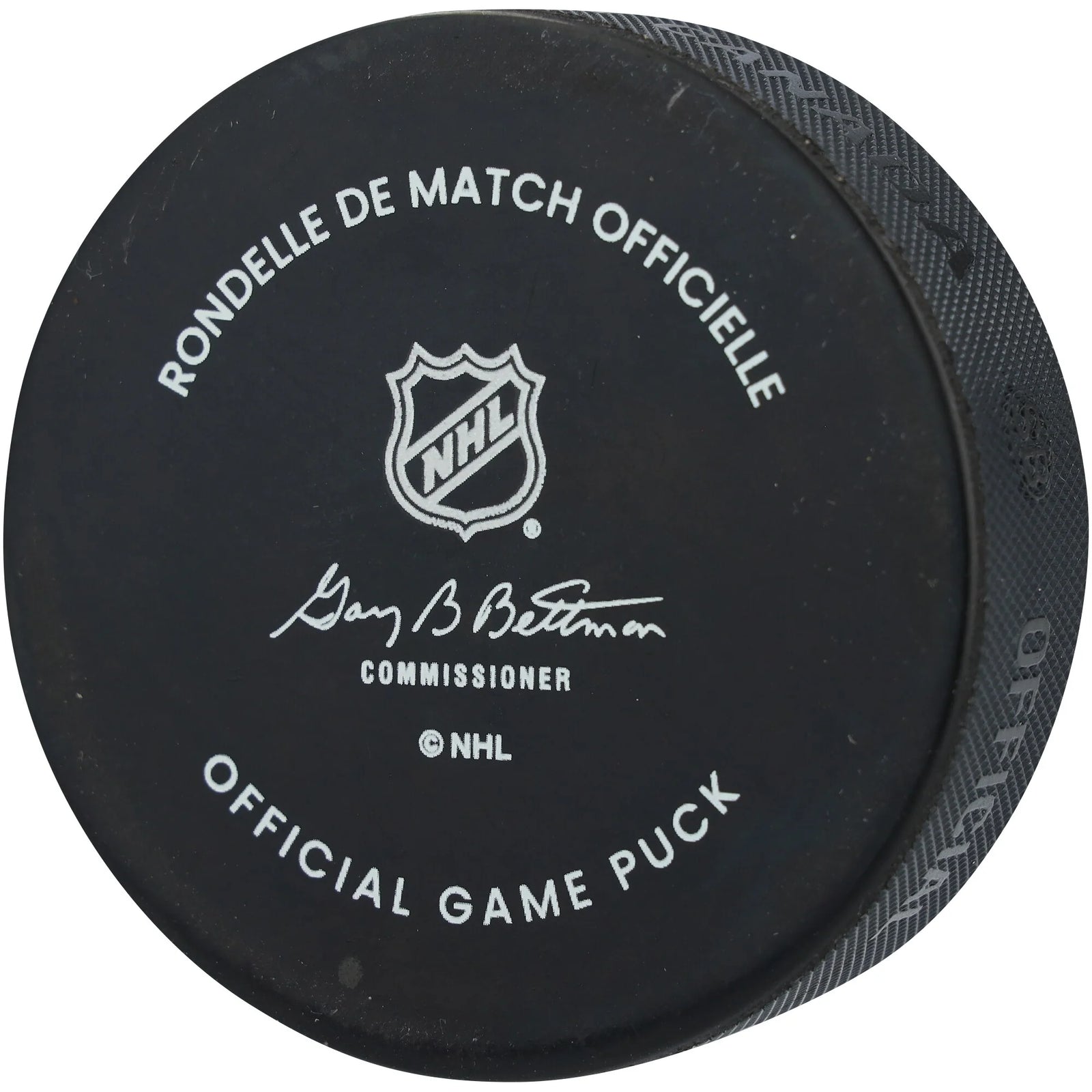Connor Bedard Signed 100th Anniversary Blackhawks Puck | 1st NHL Hat Trick 10/28/25