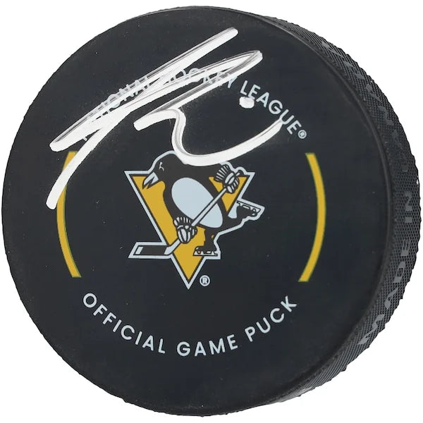 Paul Bissonnette Signed Pittsburgh Penguins Official Game Puck | Authenticated