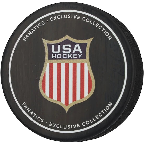 Jim Craig Signed Team USA Hockey Puck | Authenticated