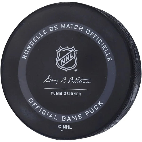 Jordan Eberle Signed Seattle Kraken Game Puck | 2021-22 Inaugural Season