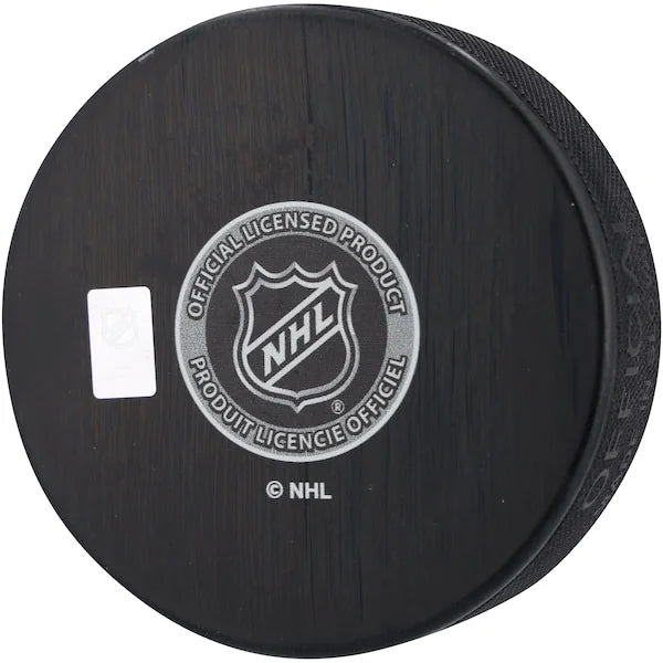 Simon Edvinsson Signed Detroit Red Wings Hockey Puck | Authenticated