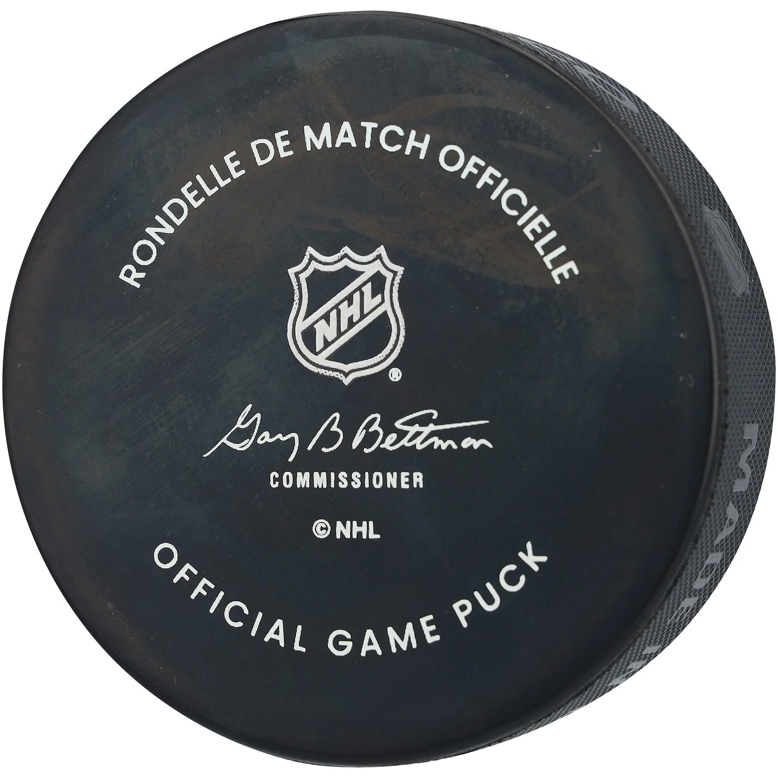 Marc-Andre Fleury Signed Minnesota Wild 25th Anniversary Puck | Authenticated
