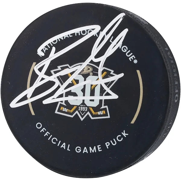 Ryan Getzlaf Signed Anaheim Ducks Puck | 30th Anniversary Official