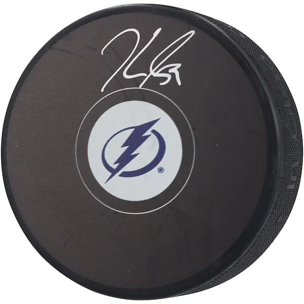 Jake Guentzel Signed Tampa Bay Lightning Hockey Puck | Authenticated