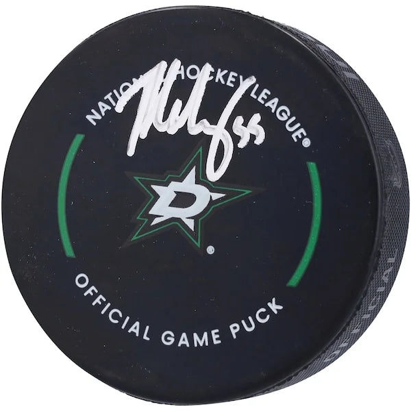 Thomas Harley Signed Official Game Puck | Dallas Stars