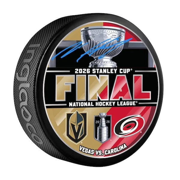 Noah Hanifin Signed Vegas Golden Knights Hockey Puck | 2026 Stanley Cup Final