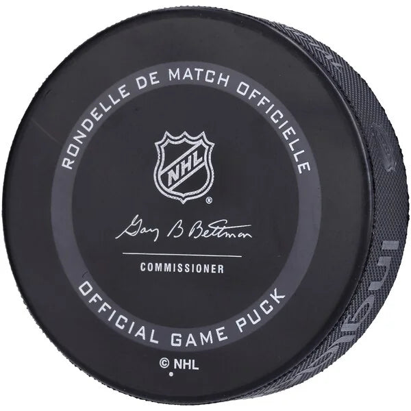 Zach Hyman Signed Edmonton Oilers Official Game Puck | Authenticated
