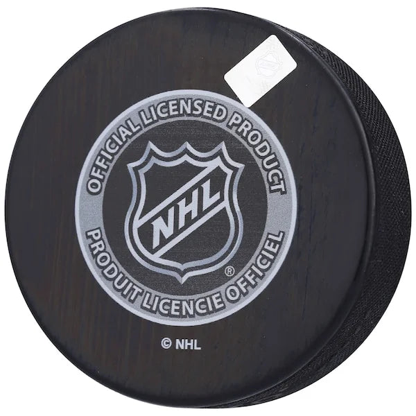 Jaromir Jagr Signed 1991 - 1992 NHL Champs Logo Hockey Puck | Penguins
