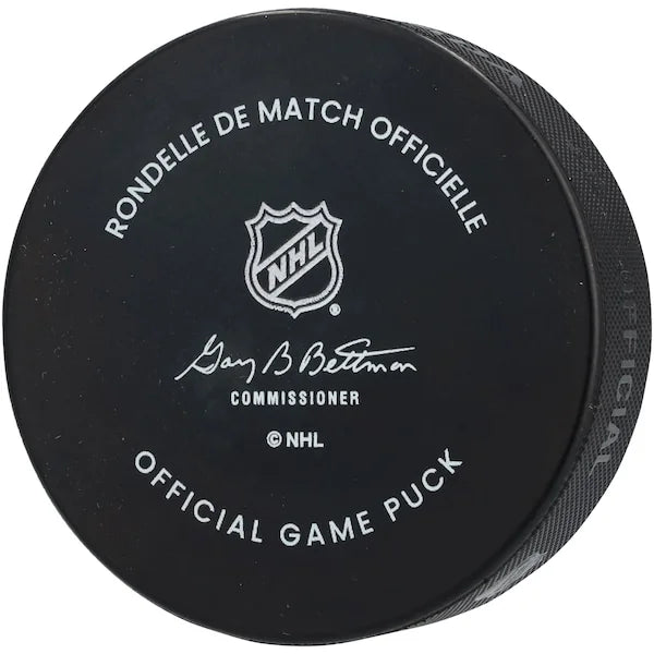 Jaromir Jagr Signed Pittsburgh Penguins Official Game Puck | Authenticated