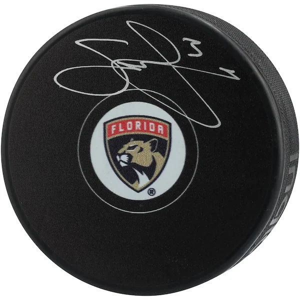 Seth Jones Signed Florida Panthers Hockey Puck | Authenticated