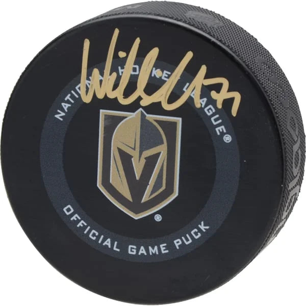 William Karlsson Signed Vegas Golden Knights Puck | 2019 Model